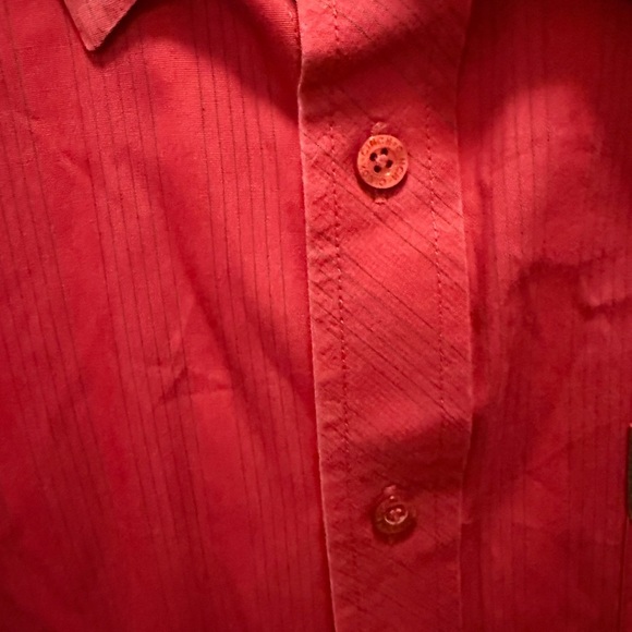 Cinch Men’s Red Casual Button Down Shirt size L - Picture 7 of 8